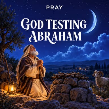 God Testing Abraham