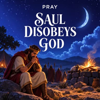 Saul Disobeys God