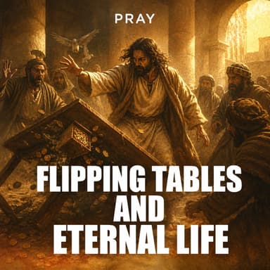 Flipping Tables and Eternal Life