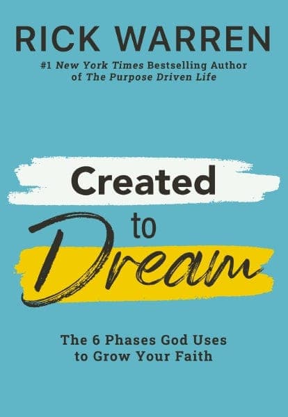 Cover of Created to Dream by Rick Warren