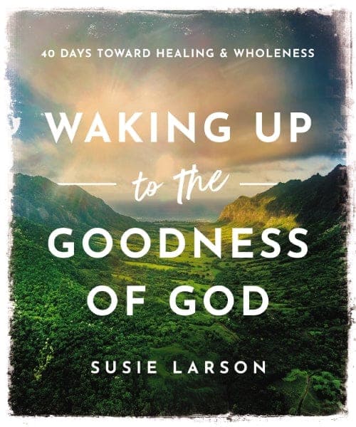 Cover of Waking Up to the Goodness of God by Susie Larson