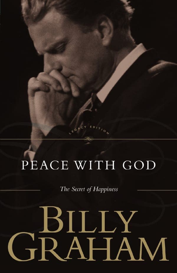 Cover of Peace with God by Billy Graham