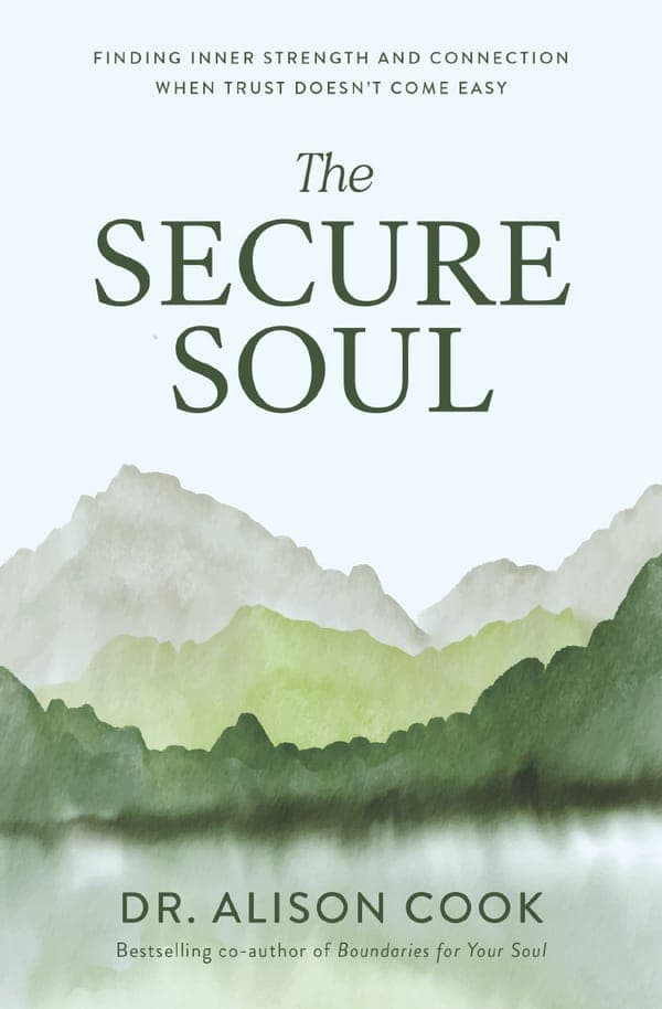 Cover of The Secure Soul by Dr. Alison Cook