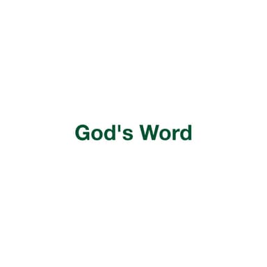 God’s Word