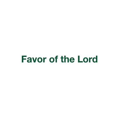 Favor of the Lord