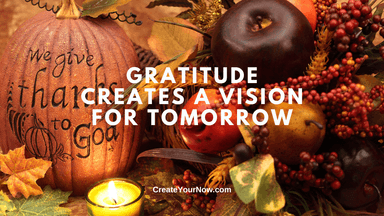 3893 Gratitude Creates a Vision for Tomorrow