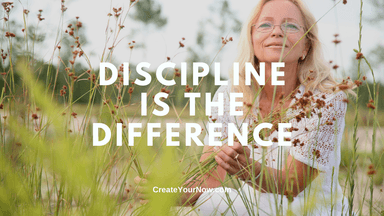 3654 Discipline is the Difference
