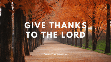 2515 Give Thanks to the Lord