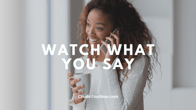 3718 Watch What You Say