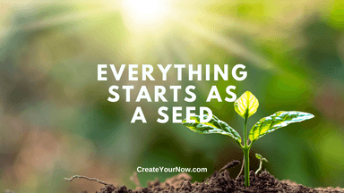 3821 Everything Starts as a Seed