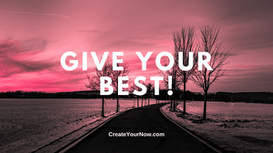 3273 Give Your Best!