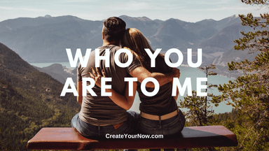 2030 Who You Are To Me