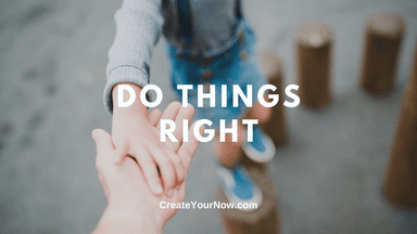 2695 Do Things Right