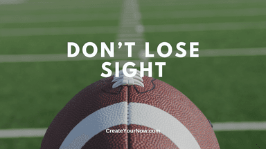3158 Don't Lose Sight