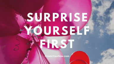2349 Surprise Yourself First