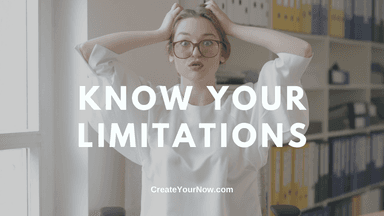 2390 Know Your Limitations