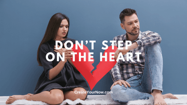 3198 Don't Step On The Heart