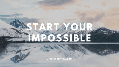 2363 Start Your Impossible