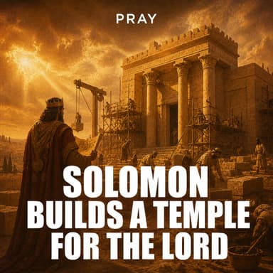 Solomon Builds a Temple for the Lord