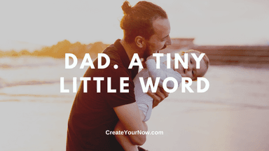 2352 Dad. A Tiny Little Word