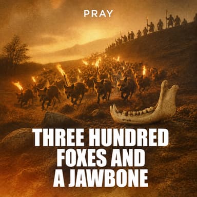 Three Hundred Foxes and a Jawbone