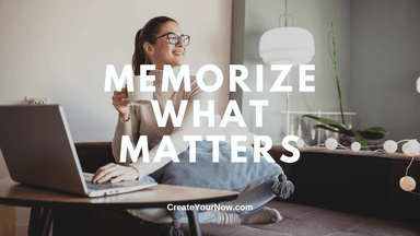 3585 Memorize What Matters
