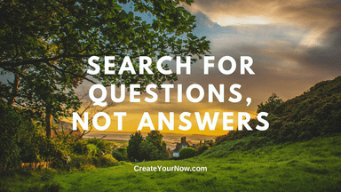 2636 Search for Questions, Not Answers