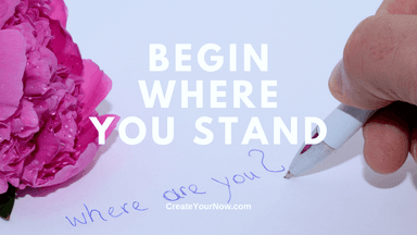 3431 Begin Where You Stand