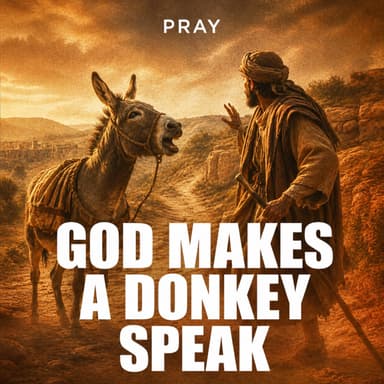 God Makes a Donkey Speak