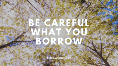 3395 Be Careful What You Borrow