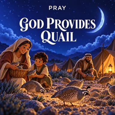 God Provides Quail