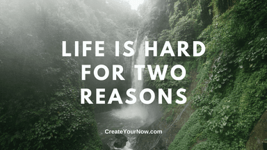 2383 Life is Hard for Two Reasons