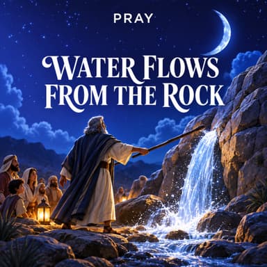 Water Flows from the Rock