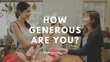 2432 How Generous Are You?