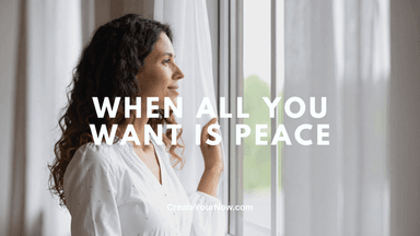 4040 When All You Want Is Peace
