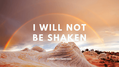 2858 I Will Not Be Shaken