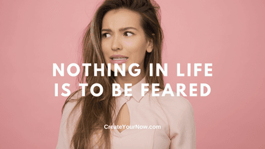 2137 Nothing in Life is to be Feared