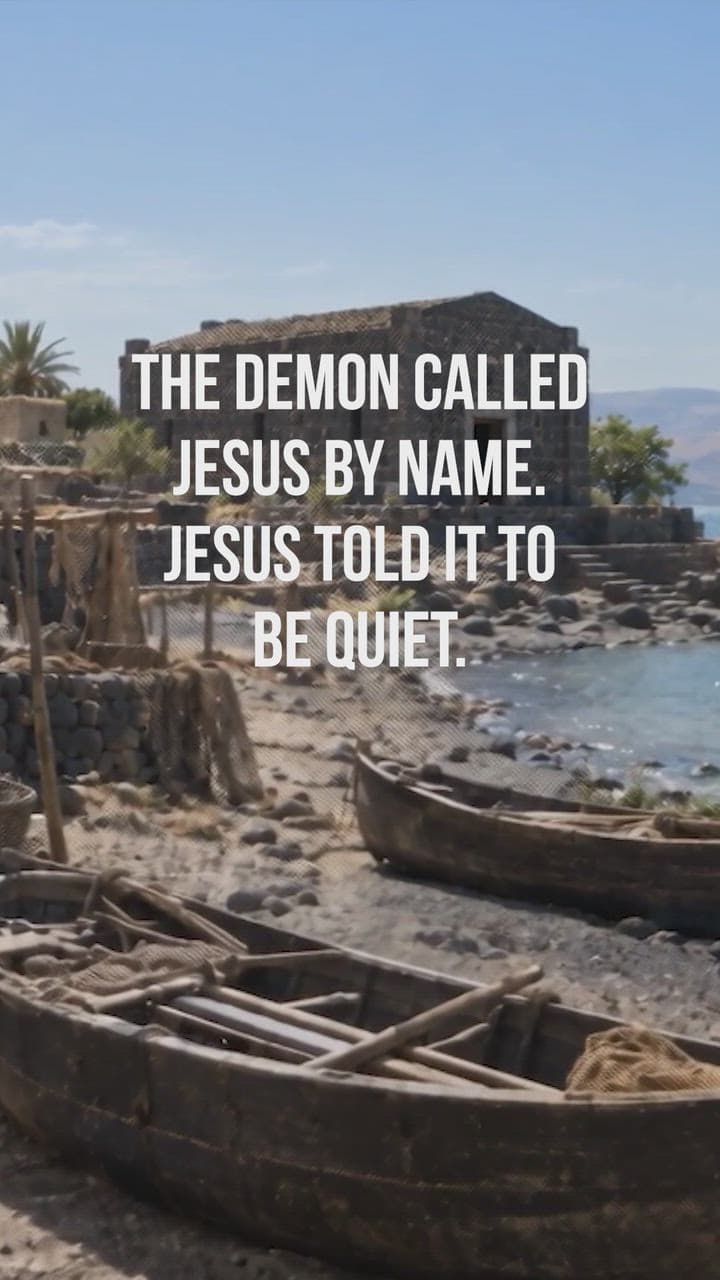Day 181: Even the DEMONS Knew Exactly Who He Was | Luke 4:31-37