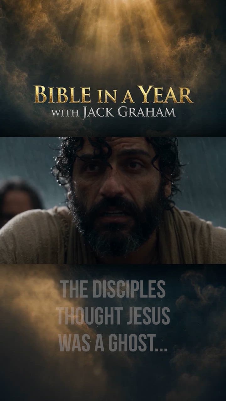 Day 194: Peter Walked on Water Until He Looked DOWN | Matthew 14:22-32