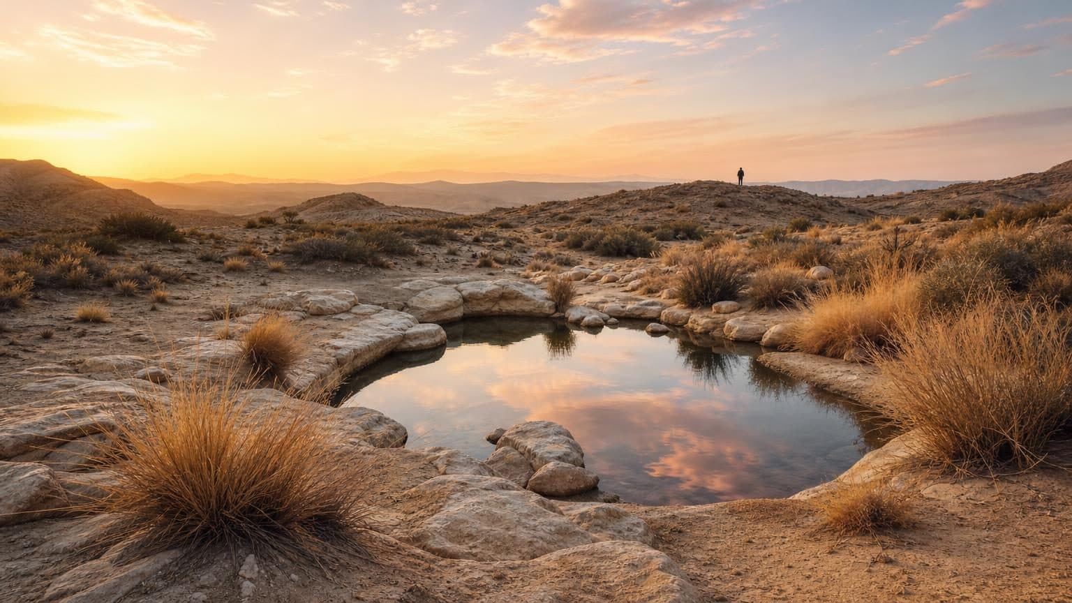 Cover image for Bible in a Year, Day 9: The God Who Sees You in the Wilderness