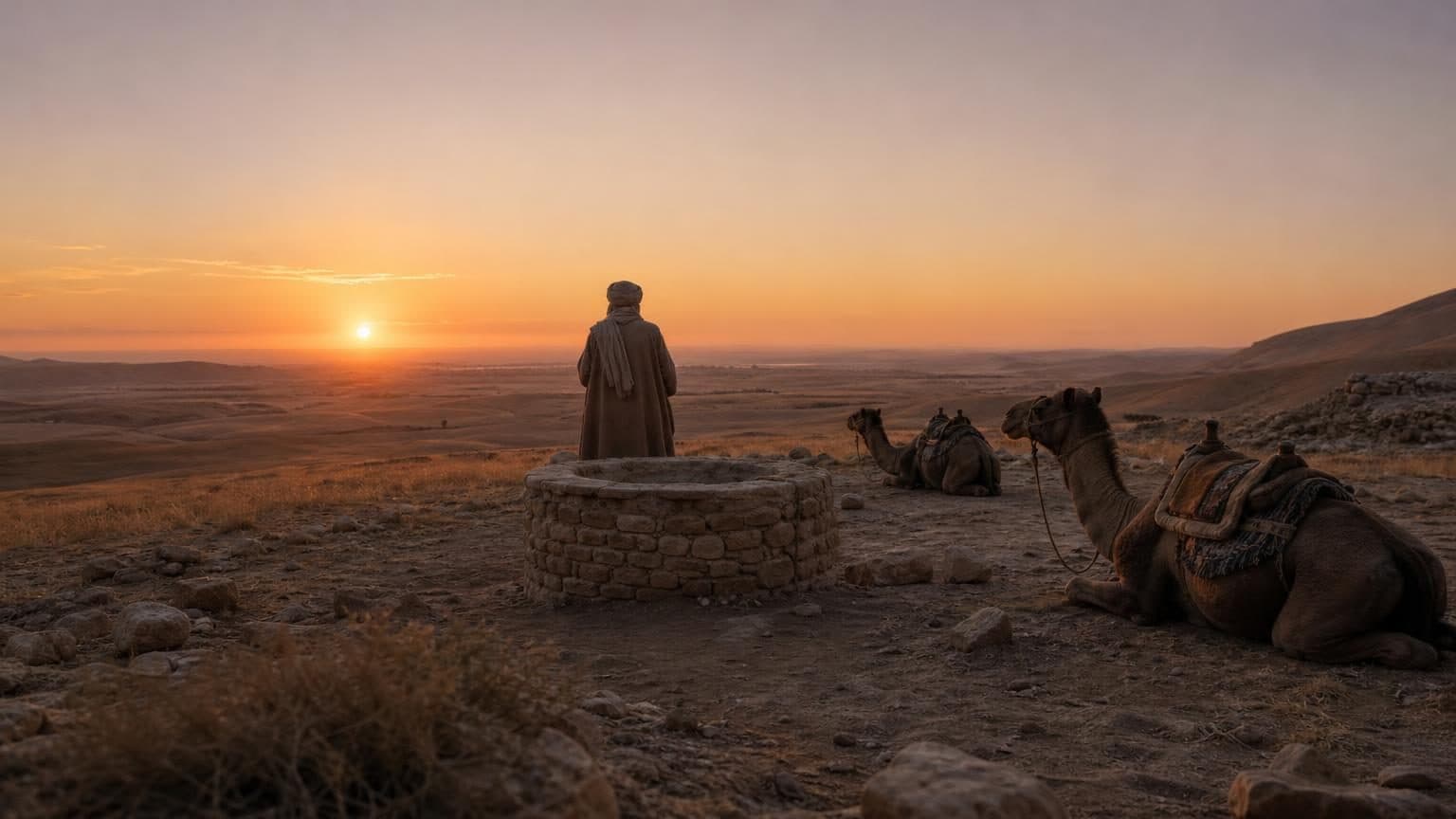 Cover image for Bible in a Year, Day 17: Rebecca Says Yes and the Gospel Appears