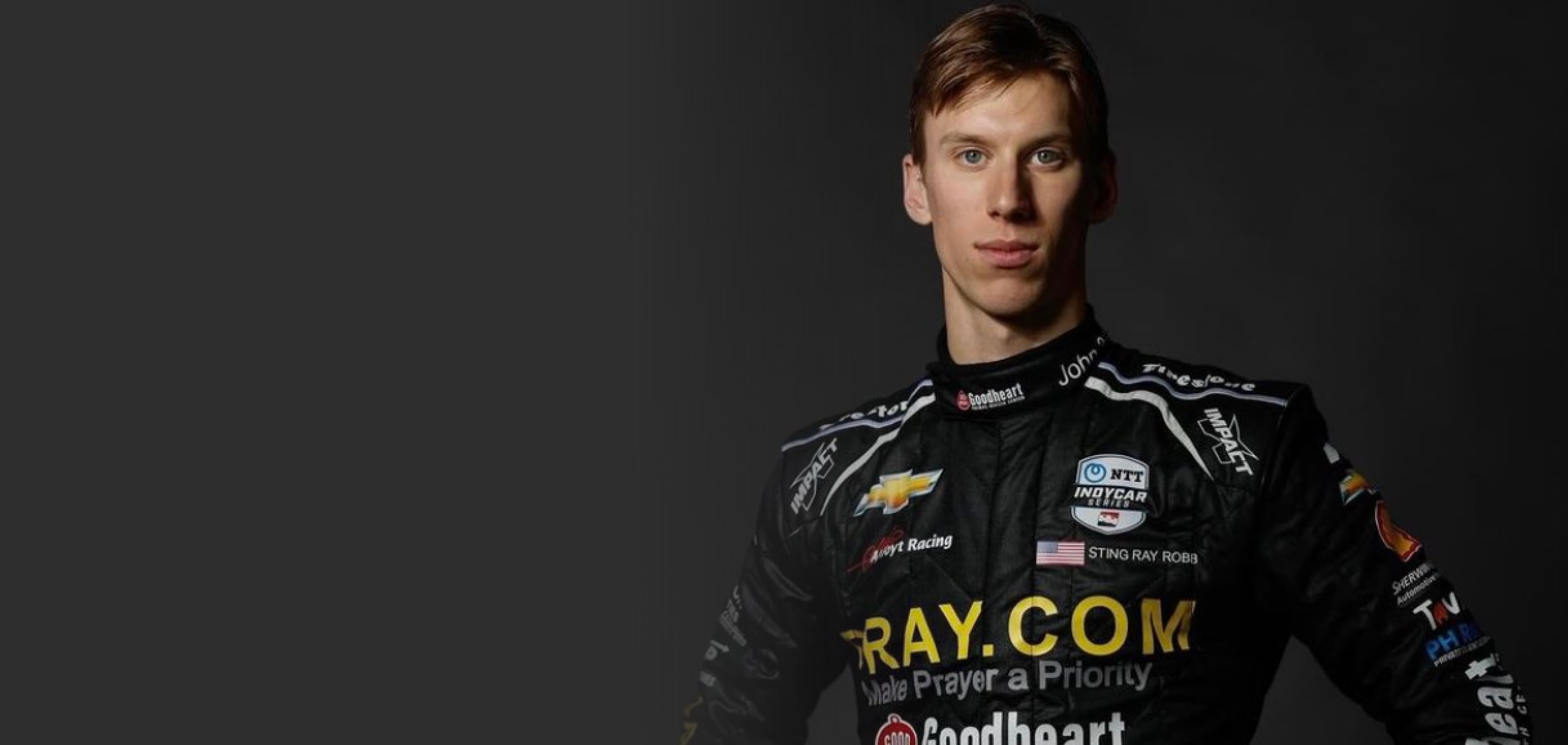 Cover image for PRAY.COM Enters World of INDYCAR with Sting Ray Robb Partnership